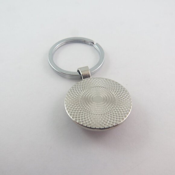 Awareness Ribbon Keychain Pink Ribbon Key Ring Support Gift for Her Awareness - Picture 4 of 4